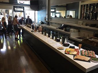 Interior: Paul Hobbs New Release Industry Only Tasting - West Coast Wine • Cheese in Cow Hollow/Marina - San Francisco, CA American Restaurants
