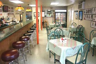 Interior - Winthrop Center Cafe in Winthrop, MA American Restaurants