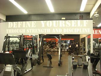 Interior: Main Floor - World Gym Fitness Center in Tracy, CA Health Clubs & Gymnasiums