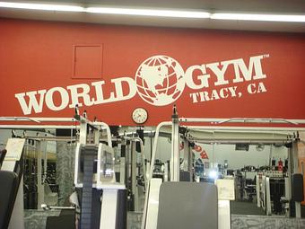 Interior: Cross Overs - World Gym Fitness Center in Tracy, CA Health Clubs & Gymnasiums