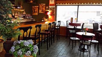 Interior: Yianni's historical bar - Yianni's Restaurant & Bar in Gates Center - Rochester, NY Italian Restaurants