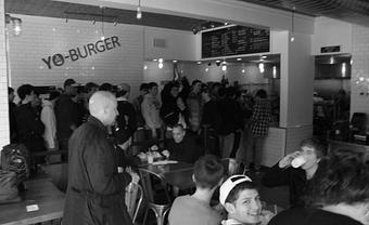 Interior - Yo Burger in Bronx, NY Hamburger Restaurants