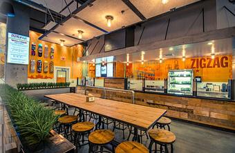 Interior - ZIGZAG Pizza in Oceanside Pier - Oceanside, CA Pizza Restaurant