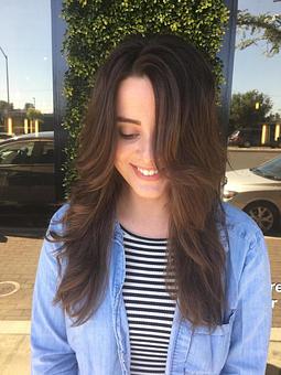 Product: Shine added like a clear coat over color - 1322 in Belmont, CA Day Spas