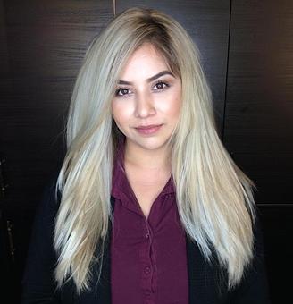Product: Bleach and tone/ removing color and toning all over roots to ends - 1322 in Belmont, CA Day Spas
