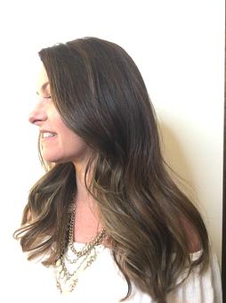 Product: Hilighted in the front or sides with a few accent pieces of another color - 1322 in Belmont, CA Day Spas