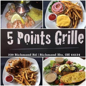 Product - 5 Points Grille in Richmond Heights, OH American Restaurants