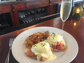 Product: Smoked Salmon Eggs Benedict - 740 Front in Historic Downtown Louisville - Louisville, CO American Restaurants