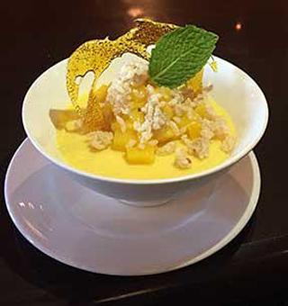 Product: mango pudding - 8 Dragons Restaurant in Healdsburg, CA Bars & Grills