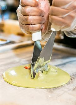 Product: Chopping it up ! - A La Mode Creamery in Cranford, NJ Coffee, Espresso & Tea House Restaurants