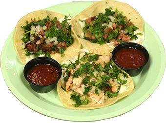 Product: Abbey's Taco Plate - Abbey's BBQ in San Diego, CA American Restaurants