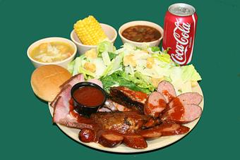 Product: Abbey's Special Plate - Abbey's BBQ in San Diego, CA American Restaurants