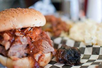 Product: Hungry Poorboy - Abbey's BBQ in San Diego, CA American Restaurants