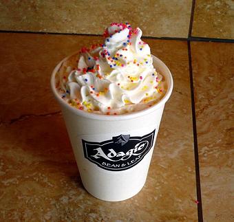 Product: Who doesn't love a Monin Hot Cocoa or Ghiradelli White Hot Cocoa? - Adagio Bean & Leaf in East Sequim - Sequim, WA Coffee, Espresso & Tea House Restaurants