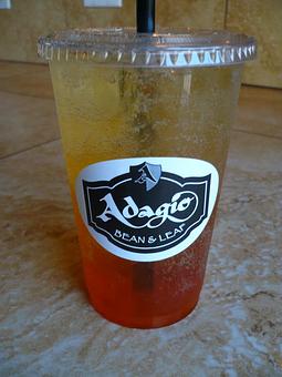 Product: Over 40 flavors to choose from for your Red Bull Spritzers and Italian Sodas - Adagio Bean & Leaf in East Sequim - Sequim, WA Coffee, Espresso & Tea House Restaurants