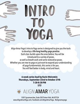 Product - Align Amar Yoga in Tinton Falls - Tinton Falls, NJ Yoga Instruction