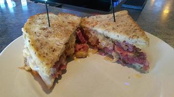 Product: Rueben Sandwich - Aliota's Pub & Grill in Visa, American Express, Mastercard and Discover - Milwaukee, WI American Restaurants