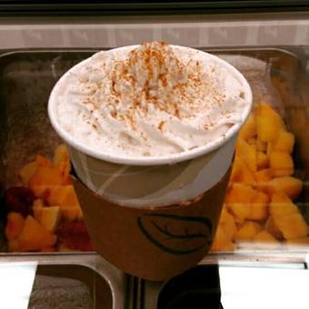 Product: Our hot cacao drink is so rich and creamy! Shown with coconut whipped cream add-on. (Allergen warning: Cashew nuts are an ingredient) - Alkalicious Cold Pressed Juice Bar in Greenbrier East - Chesapeake, VA Organic Restaurants