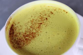 Product: Based on the ancient Indian Ayurvedic beverage, except we substitute coconut milk. - Alkalicious Cold Pressed Juice Bar in Greenbrier East - Chesapeake, VA Organic Restaurants