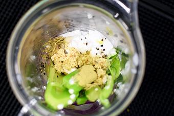 Product: Shown: a peak at the ingredients for our chickpea chowder. - Alkalicious Cold Pressed Juice Bar in Greenbrier East - Chesapeake, VA Organic Restaurants