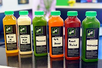 Product: Choose 1-7 days at six different 16 oz juices per day, you will be quite satisfied! Very effective, tasty and satisfying. - Alkalicious Cold Pressed Juice Bar in Greenbrier East - Chesapeake, VA Organic Restaurants