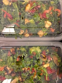 Product: Raw Meal Prep Dish: Kale Salad - Alkalicious Cold Pressed Juice Bar in Greenbrier East - Chesapeake, VA Organic Restaurants