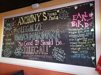 Product - Anthonys Pizza and Pan Pasta in Surfside Beach, SC Italian Restaurants