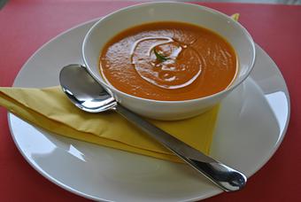 Product: Carrot and Ginger soup - Art Caffe in Venice, FL Italian Restaurants