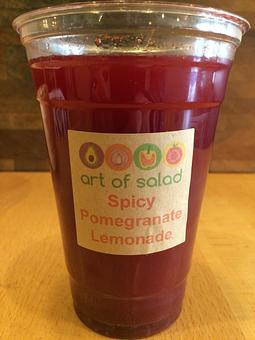 Product: Pomegranate, Lemonade, Maple Syrup, & Cayenne Pepper - Art of Salad EAST BRUNSWICK in East Brunswick - East Brunswick, NJ Gluten Free Restaurants
