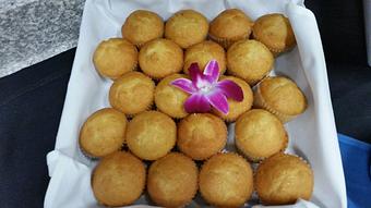 Product: Our corn bread muffins go perfect with our Baked Potato Bar! - Asante Catering in Sacramento, CA American Restaurants