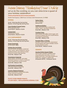 Product - Asante Catering in Sacramento, CA American Restaurants