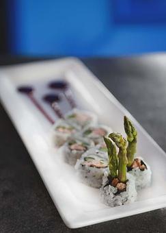 Product: Super Asparagus - Baby Blue Sushi Sake Grill - 168th & W. Center Rd. in Omaha, NE Japanese Restaurants