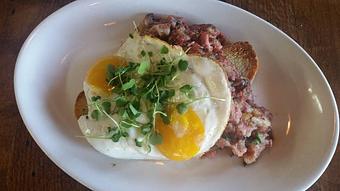 Product: Corned Beef Hash - Backyard Kitchen and Tap in Forest Park, IL American Restaurants