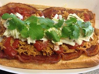 Product: Kalua Double Pig - Bacon PDX in Hollywood - Portland, OR American Restaurants