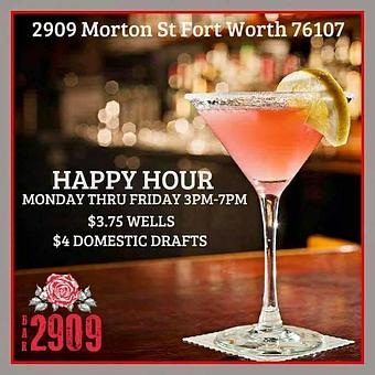 Product - Bar 2909 in Fort Worth, TX Bars & Grills