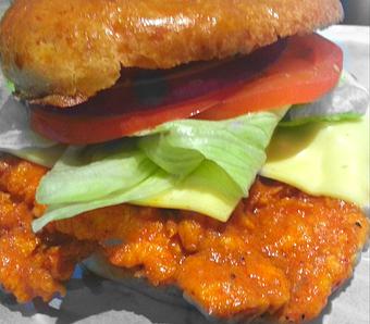 Product: Buffalo Chicken Sandwich - Lone Star Park in Grand Prairie, TX Bars & Grills