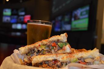 Product: Philly Cheesesteak Sandwich - Lone Star Park in Grand Prairie, TX Bars & Grills