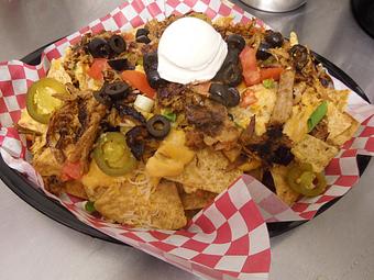 Product: pulled pork nachos - Barley's BrewHub in Kennewick, WA American Restaurants