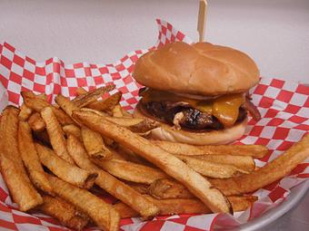 Product: Barley's Burger - Barley's BrewHub in Kennewick, WA American Restaurants