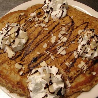 Product - Batter Up Pancakes in Fresno, CA Hamburger Restaurants