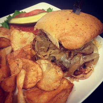 Product: Special Bison Burger - BC Bistro in Kansas City, MO American Restaurants