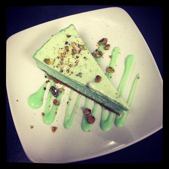 Product: pistachio cheesecake - BC Bistro in Kansas City, MO American Restaurants