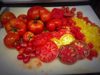 Product: Garden fresh heirloom tomatoes - BC Bistro in Kansas City, MO American Restaurants