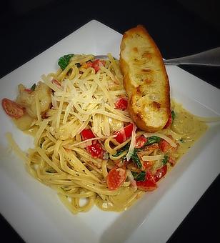 Product: Shrimp and Scallop pasta - BC Bistro in Kansas City, MO American Restaurants