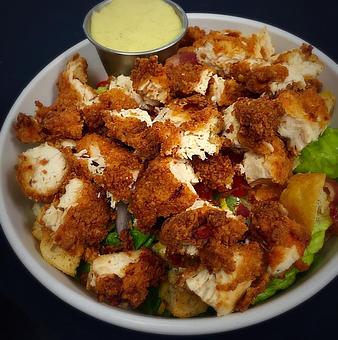 Product: fried chicken salad - BC Bistro in Kansas City, MO American Restaurants