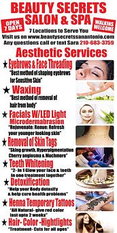 Product - Beauty Secrets Salon & Spa in San Antonio, TX Beauty Salons