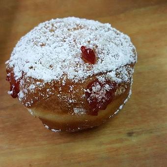 Product: jelly doughnuts - Bella Leigh Bakery & Cafe in Montague, NJ Bakeries