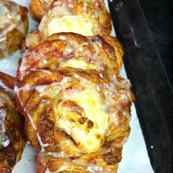 Product: cherry cheesecake danish - Bella Leigh Bakery & Cafe in Montague, NJ Bakeries