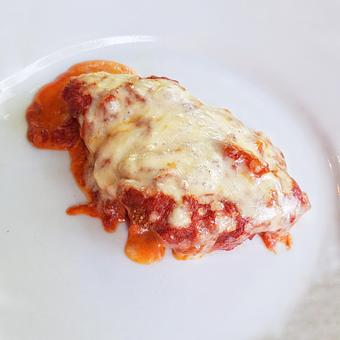 Product: Chicken Parmigiano - Bella Milano in O Fallon, IL Italian Restaurants