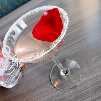 Product: Rosé All Day Martini - Bella Milano in O Fallon, IL Italian Restaurants